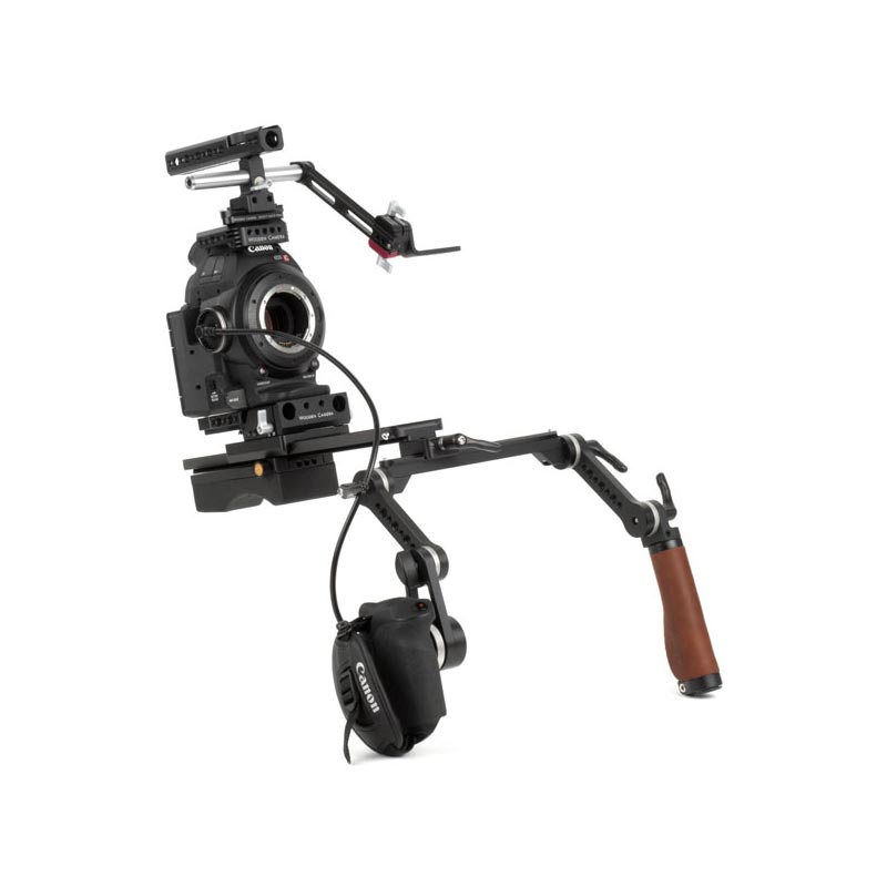 Wooden Camera Canon C100 | C300 | C500 Handgrip Relocator (ARRI Rosette)